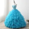 2018 новое прибытие Real Photo Sexy Crystal Ball платье Quinceanera платье с бисером блесток сладкое 16 платье Vestido dubutante платья BQ131