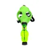 Pipe d'eau en silicone Bong Smoke Gas Mask Pipes Shisha Cortiquement FDA Silicone Skull Acrylique Bong Pipe Silicone S Fumer Bongs3476128