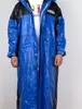 Moda Magro Reflexivo PVC Poliéster Capa de Chuva Venda Especial À Prova D 'Água Respirável Reflective Siamese Adulto Capa de Chuva