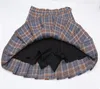 kawaii korean school uniform Skirt For Girls Plus Plaid skirt For Women Students High Waist rock pleated skirts