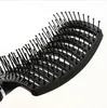 Pentes profissionais Nylon Tangle Hair Brush Round Detangle Hair Brush Hairdresser Pente Hair Curly Detangle Hairbrush