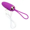 IKOKY 12 velocità uovo vibrante USB ricaricabile stimolatore clitorideo erotico telecomando wireless giocattoli impermeabili per donne S1018