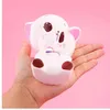 Komik Squishy Kitty Kedi Bebek Yavaş Yükselen Yumuşak Pinch Strestreliever Çocuk Oyuncak Telefon Charm Cep Telefonu Sapanlar Oyuncak Dekorasyon