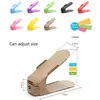 6pcs/lot Shoes holder Convenient Space Saving Shoes Stand Modern Double Cleaning Storage Rack Living Room