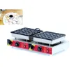 Kommersiella 50 hål Poffertjes Grill Pan Muffin Crepe Machine Rostfritt stål Mini Scone Cake Machine Waffle Maker Snack Equipment