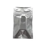 6x10 cm doorzichtige aluminium verpakking met rits, kleine mylarfolie, plastic zak met ritssluiting, pakketzak met ritssluiting, aluminium zak, 300 stuks9358566