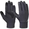 Vbiger gants d'hiver pour enfants gants antidérapants pour écran tactile doux Sports de plein air chauds avec bande de Silicone d'impression réfléchissante9980340