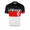 Scott Pro Team Męski jazda na rowerze Krótkie rękawy Koszulki Jersey Road Racing Koszulki Jazda na rowerze Topy Oddychające Sporty Outdoor Sports Maillot S21041932 \ t