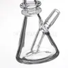 Bécher en verre 5 pouces mini bong 10mm joint mâle-femelle Longueur 127mm Pipe à eau Bubbler Bécher en verre