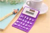 Calculatrice scientifique en Silicone portable calculatrice de poche pliable calculatrices solaires scientifiques pour réunion scolaire c666