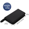 80 Disc Large Capacity Portable CD DVD Case PC driver disc PU Leather Wallet Storage Cover Box Case