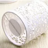 White 3 Types Metal Hollow Candle Holder Tealight Candlestick Hanging Lantern Bird Cage home decoration lanterns