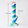 10.5 inç silikon su borusu unbreatabale nargile silikon bongs ile silikon downstem ve 4mm kuvars banger petrol teçhizatları dab teçhizatlar ücretsiz nakliye