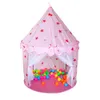 Portátil ao ar livre brinquedos para crianças Princesa Castelo tendas tenda Dobrável Casa para o Jogo do Miúdo Jogo de Natal Presente de Natal Preço de Venda de Ordem Navio Livre