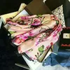 whole scarf European Style Designer Scarves Quality good 100% Silk Scarfs Lady Scarf Summer thin 90x180cm Ring Letter Pashmina230z