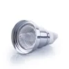 Flaska 10st 50ml Silver Matte Tomma Parfym Atomizer Vakuumpump Luftfri kosmetisk smink Förpackning för resor Partihandel EB102