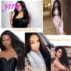 Brazilian Virgin Hair Spets Peruker Full 10-30 tum Människohår Rakt silkeslen toppförslutning Förplockad Naturlig färg