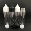 Chubby Gorilla Plastic Bottle Pen PET Unicorn Bottle 30ml 50ml 60ml 100ml 120ml With CRC Tamper Evident Caps E Liquid Vape Juice B9798682