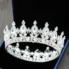 Nuova moda Elegante Elegante Crystal Crystal Bridal Crown Classic Gold Tiaras Domenne Accessori per capelli per capelli per matrimoni Accessori Principessa Hairpin 7423644