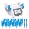 160mw 635nm-650nm 16 Pads Laser LLLT Cellulite Removal Body Shaping Slimming Beauty Machine Spa WL-UU1601