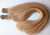 Brazylijska Najlepsza Dziedzina Human Remy Brown 27 # Kolor Proste Włosy Wątek Queen Hair Extensions 100g One Bundle