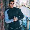 Mens Running Jackets Hoodie Sweatshirts Sport Hoodies Bodybuilding Fitness Men's Exercise Workout Jacket Gym Clothing