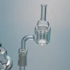 Bubbler Carb Cap för Quarts Thermal Banger 25mm Diameter 100% Kvartsboll Nagelkapslar för glasvatten Bongs vax DAB Oljeplattform BFZ01