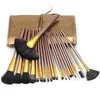 21 Pièces/ensemble De Luxe Or Pinceaux De Maquillage Cheveux Naturels Ensemble De Pinceaux De Maquillage Professionnel Cosmétique Maquillage Outils Kits Beauté Cosmétique Brosse