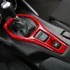 Cubierta decorativa de Panel de cambio de marchas de consola Central ABS para Chevrolet Camaro, accesorios de Interior de coche con estilo