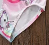 Baby Girl Baddräkt 2018 Sommar Nya Simning Barnkläder Unicorn Cartoon Söt tjejer Tvåbyxor Badkläder