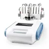 Multifuctional skönhetssalong Machine 10 Pads Diode Laser bantning Kavitation RF Skin Care Fettförbränning Equipment