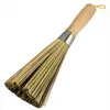 Não-mail direto da planta de bambu pote de bambu escova pote escova não ferir a panela