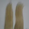 Steil Europees Haar Bulk Blond Bulk 100 Natuurlijk Ruw Haar 200g Menselijk Vlechthaar Bulk 2PCS2369123