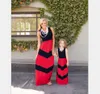 Mommy And Me Family Matching Clothes Mother And Daughter Dresses Family Matching Clothes Kids Parent Children Striped Dresses Outfits
