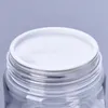 60 ml 100 ml 120 ml cristal clair en plastique vide bouteille pot Originales rechargeable cosmétique crème yeux Gel pots conteneurs F1352