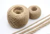 Decorative rope, linen, knitting material, tag, packaging, binding, thin rope, hand-made hemp rope, DIY hemp rope.