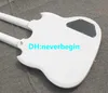 Personnalisé 1275 Double cou gaucher guitare Double cou 6/12 cordes blanc guitare électrique livraison gratuite