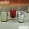 Стекло Tealight Свеча Держатель 5 Цветов Свеча Кубок Стойка Валентина Подарок Главная Вечеринка Свадебное Украшение