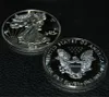 Образец бесплатной доставки, 2018 г. Статуя Свободы Щепки монеты + 1 унция Серебристый американский орел монеты