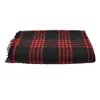 Baby Girls Winter Plaid Cloak Kids Szal Szalik Poncho Cashmere Cloaks Znosić dzieci Płaszcze Kurtki Odzież Odzież 10 sztuk / partia X086