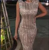 Aftonklänning Yousef Aljasmi Kim Kardashian Off Shoulder O-Neck Beaded Sheath Long Dress Almoda Giannyaazar Zuhlair Murad Ziadnakad