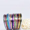 30 colori rotoli Striping Tape Line Nail Art Sticker Tools Decorazioni di bellezza per adesivi unghie ak086