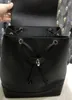 Sommer europäische und amerikanische Mode Damen Rucksack Schultertasche Taschen LOCKME Doppel-Umhängetasche für Damen Lederrucksack M41815