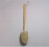 Body Bath Brushes, Sponges Dry Skin Brushing Back Scrubber for Exfoliating and Cellulite Bamboo with Long Handle Shower