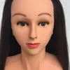 mannequin shoulder 60cm 220 mixed with fiber hair training head shoulder177H9764430