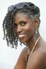 Geweldig grijs natuurlijk haar bladerdeeg 8A Maagdelijke Braziliaanse haar Krullend Trekkoord Paardenstaart Haarstuk Grijs Menselijk Haarverlenging