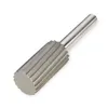 Freeshipping 6 sztuk / partia 6mm Shank Tungsten Steel Pliki Cutter Grawerowanie bit do szlifowania narzędzi obrotowych