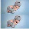 Newborn Baby Милый вязание крючком вязаный костюм острие на нарядов Фото фотография Baby Hat Photo Photo Rub