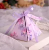 우주 별 캔디 박스 결혼식 생일 베이비 샤워 파티 성운 우주지 리본 리본 과자 초콜릿 선물 호의 상자 낭만적 인 선물 랩