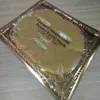 Ouro bio collagen máscara facial máscara de cristal ouro pó colágeno facial máscara folhas hidratante beleza cuidados com a pele produtos